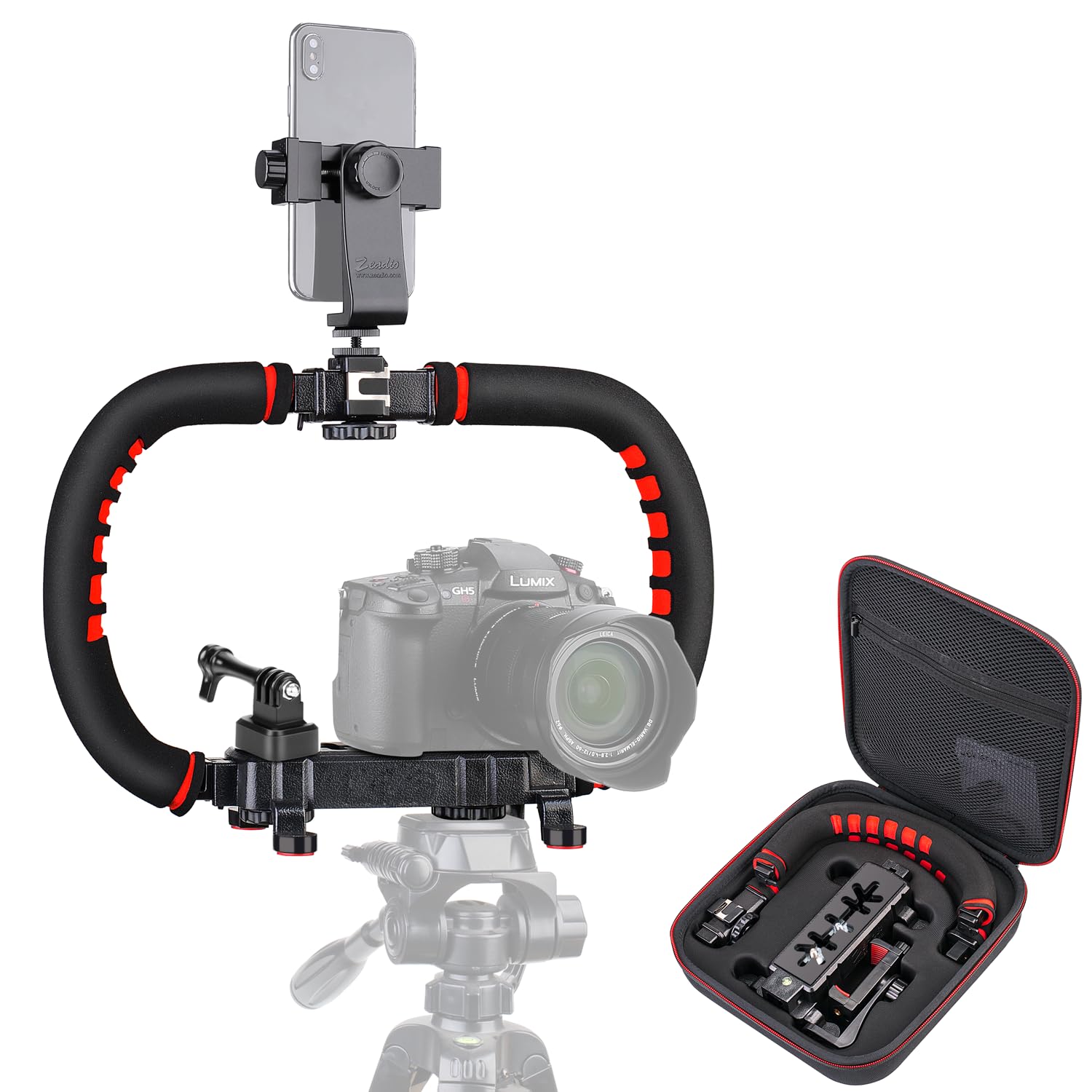 Amazon.com: Zeadio Handheld Video Stabilizer Rig, Portable Camera